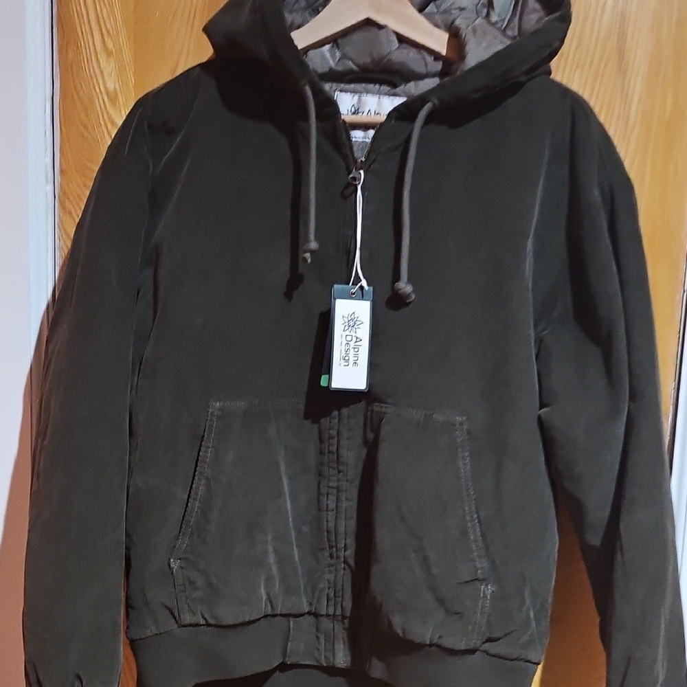 Alpine Olive Quilted Jacket